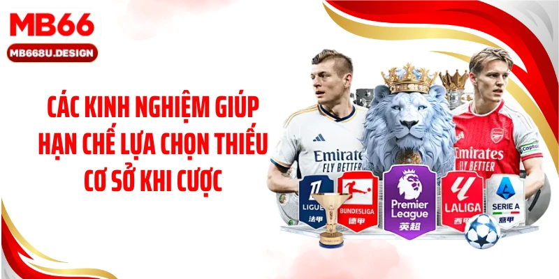 Các kinh nghiệm giúp hạn chế lựa chọn thiếu cơ sở khi cược
